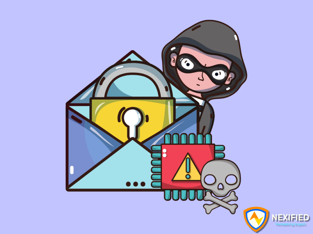 Cybersecurity Threats Illustration
